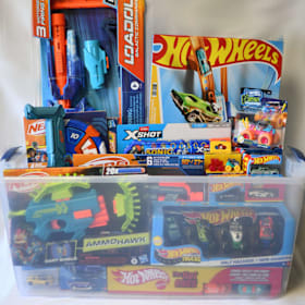 Photo of Nerf Gun/Hot Wheels Basket