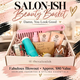Photo of Salon Ish Gift basket
