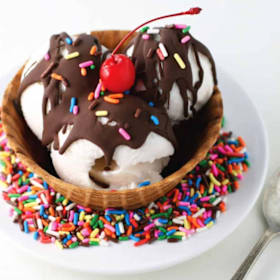 Photo of Dairy Free Ice Cream Sundae #4:  March 19