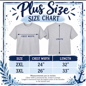 Photo of Mariners Christmas Tee. Plus Size Long Sleeve