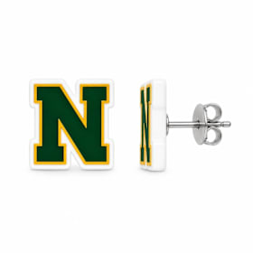 Photo of "N" Post Earrings