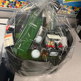 Photo of Basket #18 Golf Theme Basket- 5th Grade- Yontez