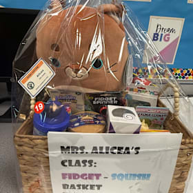 Photo of Basket #19 Fidgets Basket- 6th Grade- Alicea