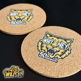 Photo of Whitney's 50th Coasters set of 2