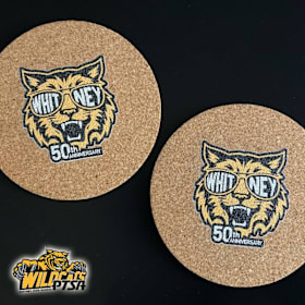 Photo of Whitney's 50th Coasters set of 2
