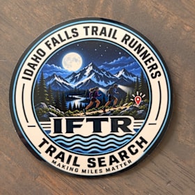 Photo of Trail Search night sticker 2026