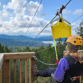 Photo of 2 Passes to Adrena LINE Zipline Adventure Park