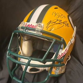 Photo of Signed Packers Helmet