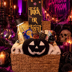 Photo of Sip, Snuggles & S'mores Basket- MUST BE 21+ TO BID