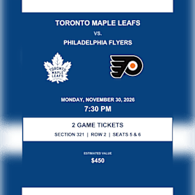 Photo of Maple Leafs Tickets