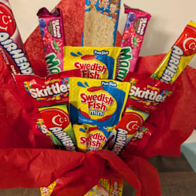 Photo of Sour Patch candy boquet