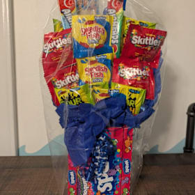 Photo of Nerds candy boquet
