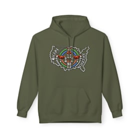 Photo of Okapi America Hoodie (white logo)