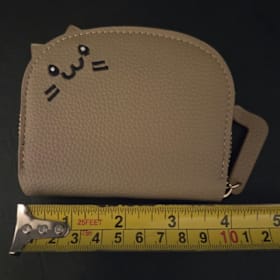 Photo of Biscuit Purrse, Cat Card Wallet (Tan)