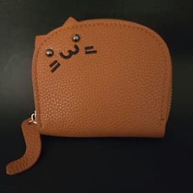 Photo of Cocoa Purrse, Cat Card Wallet (Brown)