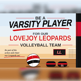 Photo of Be a Varsity Volleyball player for the day!
