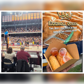 Photo of Courtside Fun: Gopher Volleyball + Eggroll Queen
