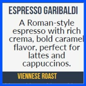 Photo of Espresso Garibaldi  Viennese Roast