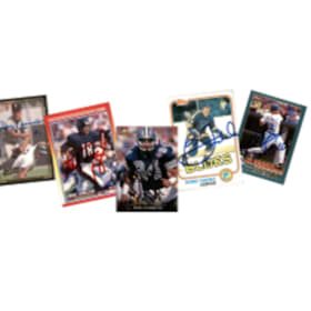 Photo of 3 Hand Signed Sports Cards and/or Photos of All-Stars