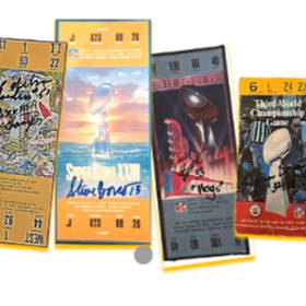 Photo of Super Bowl Legends Hand Signed Memorabilia Collection