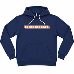 Photo of Adult Super Soft Navy Hooded Sweatshirt