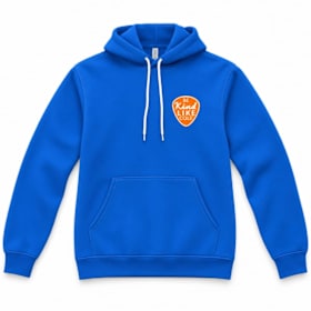 Photo of Adult Super Soft Royal Blue Hooded Sweatshirt
