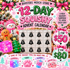 Photo of 12-Day Squishy Advent Calendar  (BUNDLE)