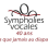 Sympholies vocales Inc.
