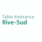 Table itinérance Rive Sud