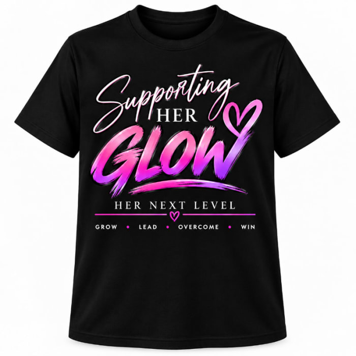 Supporting Her GLOW tee