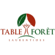 Table Forêt Laurentides