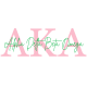 Alpha Kappa Alpha Sorority - Alpha Delta Beta Omega