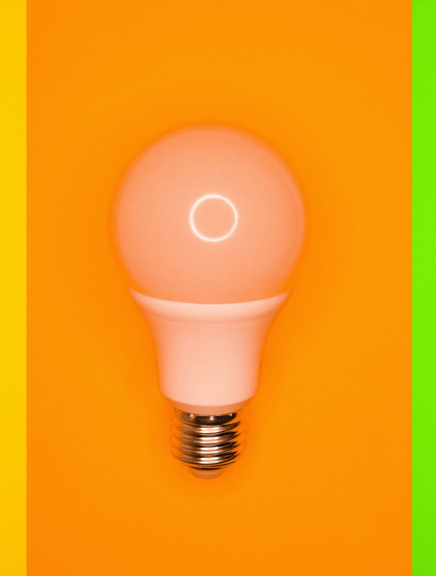 yellow and white round plastic