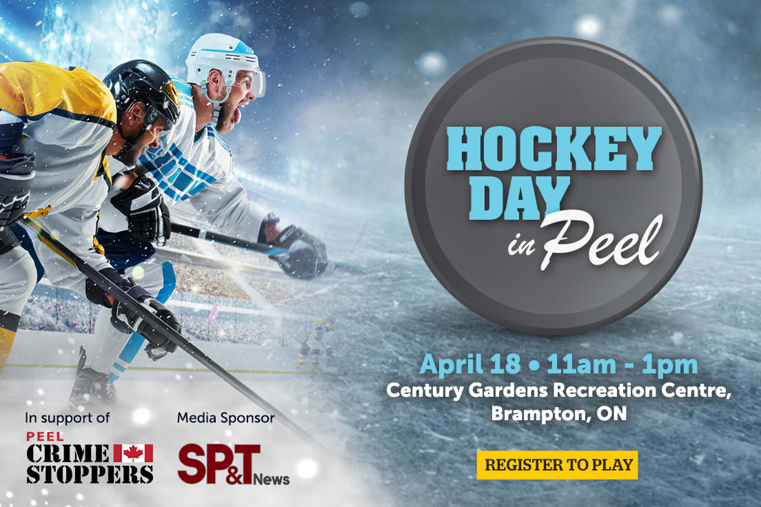 Hockey Day in Peel 2024 In Support of Peel Crime Stoppers