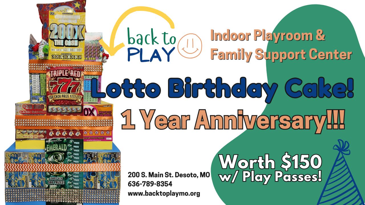 A Lotto Planned for 2024! Scratcher's Birthday Cake Raffle