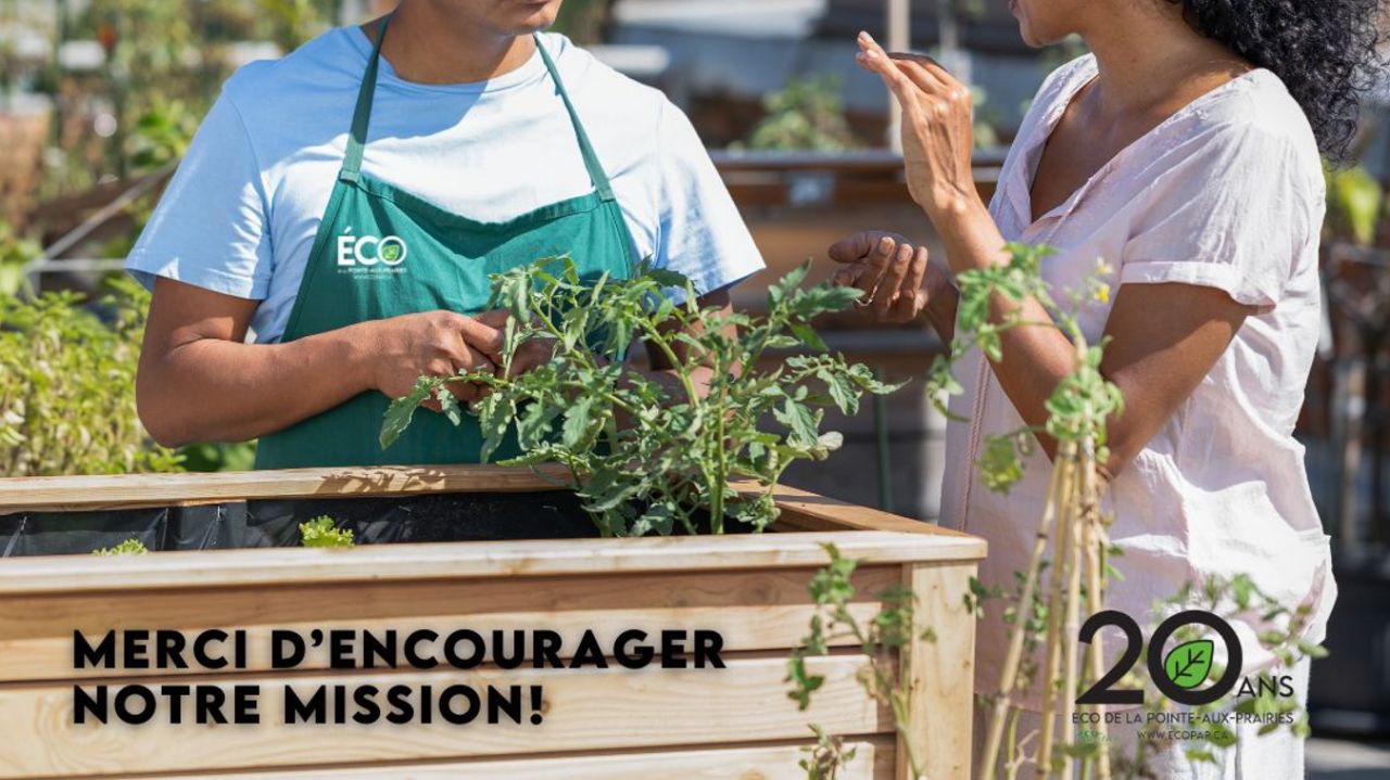 Encouragez la mission verte de l'ÉcoPAP!