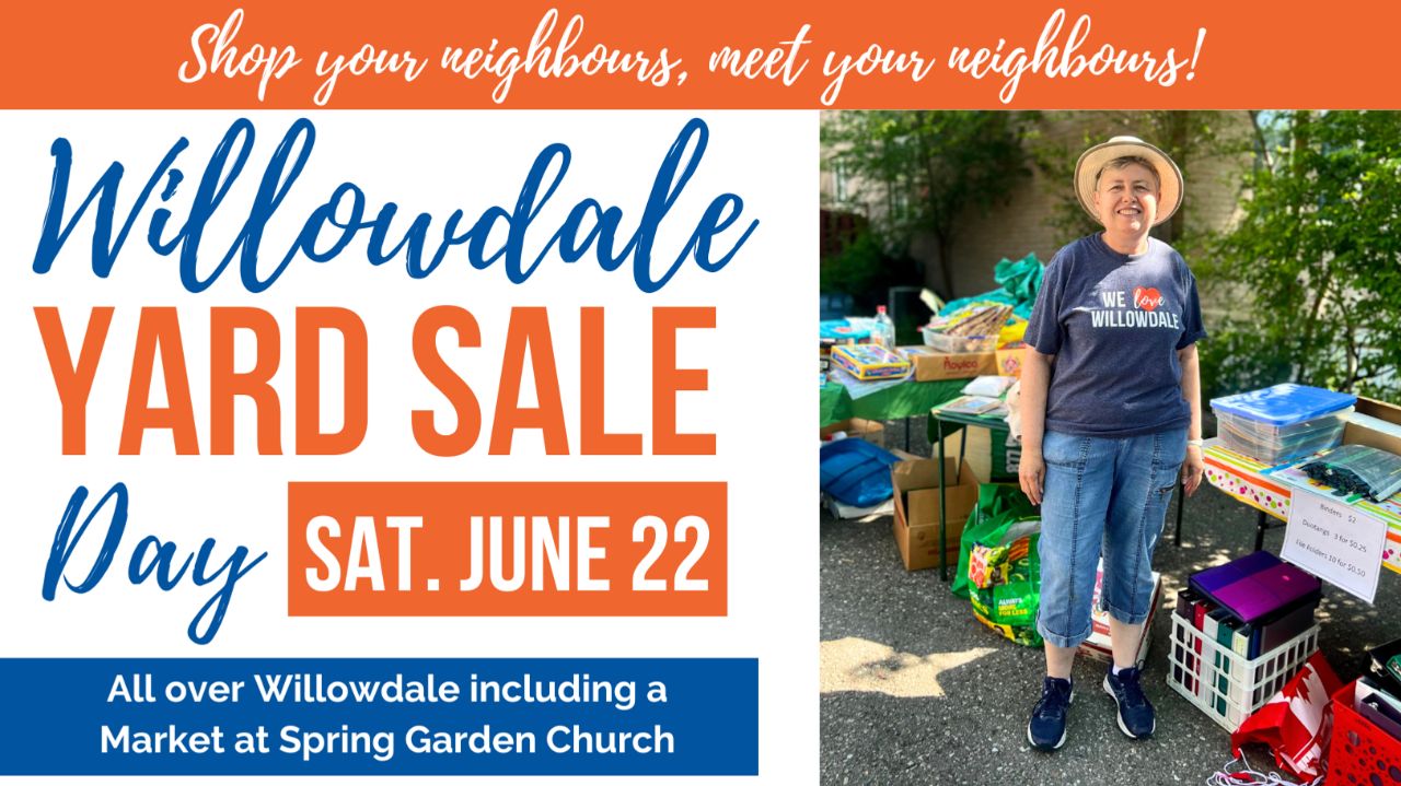 Willowdale Yard Sale Day 2024, 03/16/2024