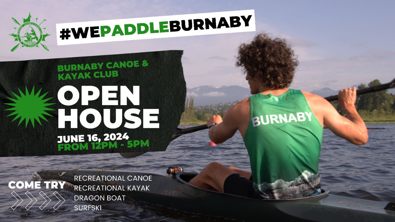 We Paddle Burnaby Open House