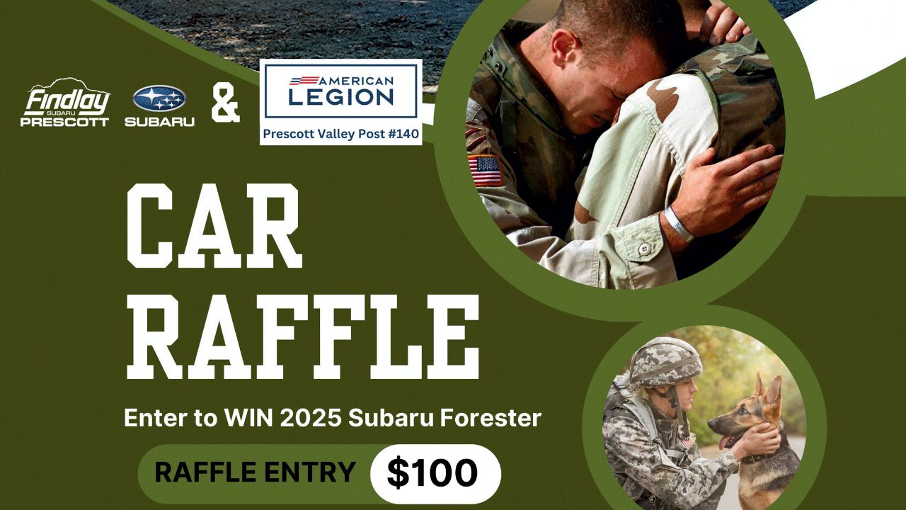 2025 Subaru Forester Raffle Fundraiser benefiting Veterans!