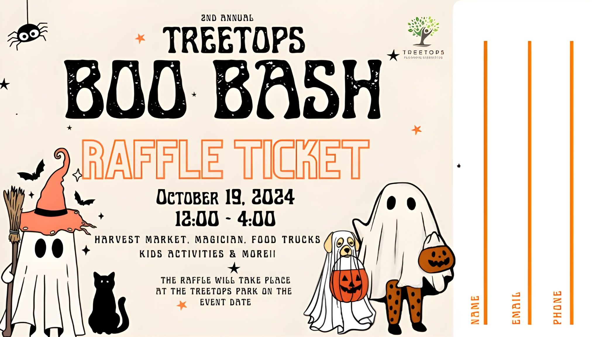 2nd Annual Boo Bash Raffle