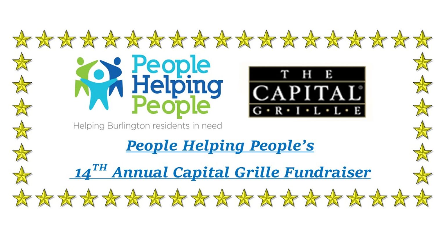 People Helping People's 14th Annual Capital Grille Raffle