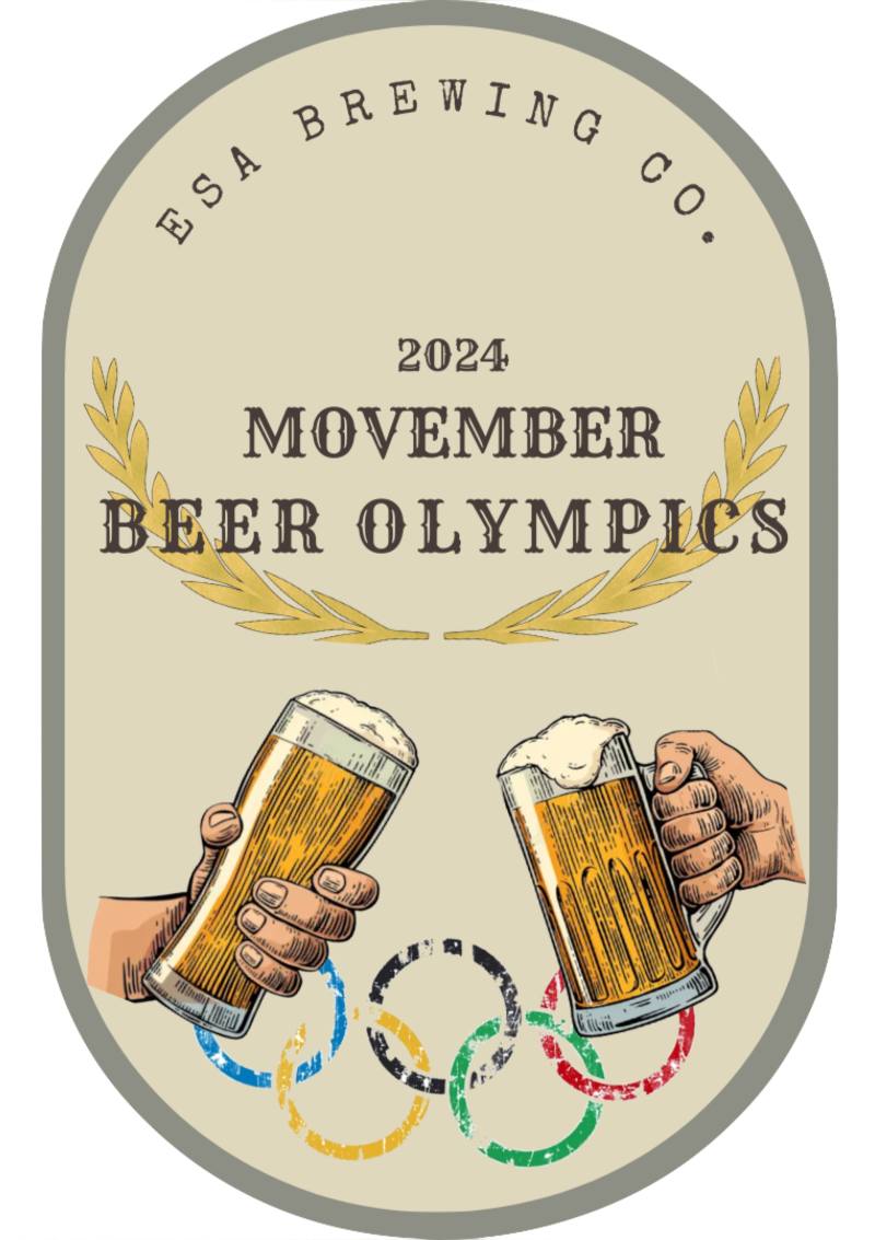 Movember beer olympics