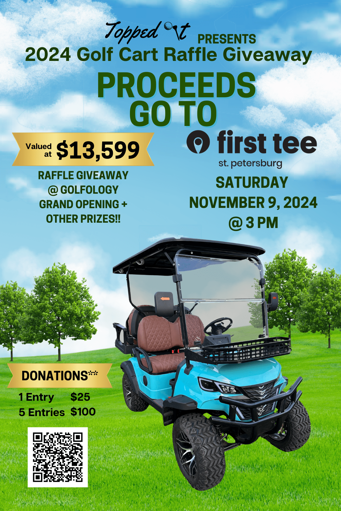 Cort Raffle 2024 Golf Cart Raffle Giveaway