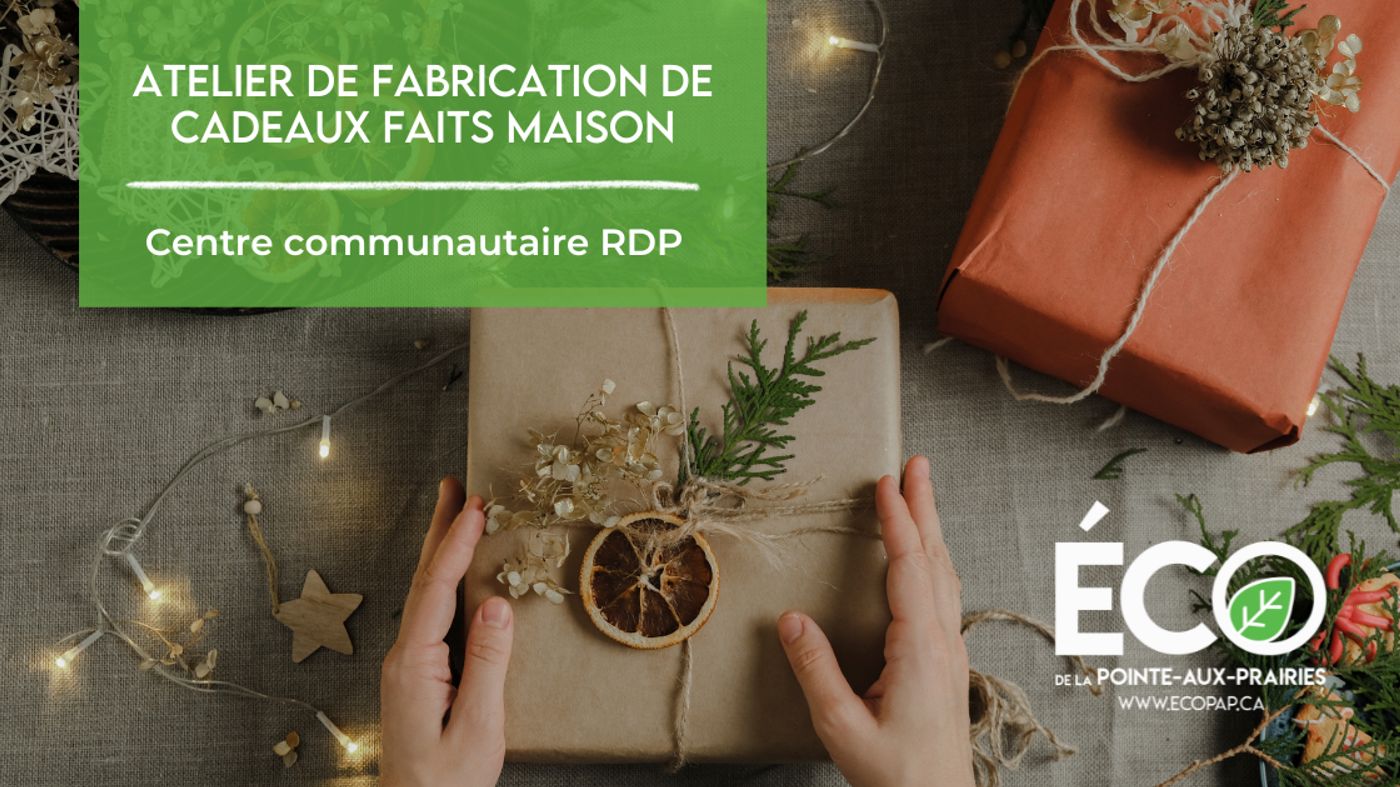 Atelier de fabrication de cadeaux faits maison