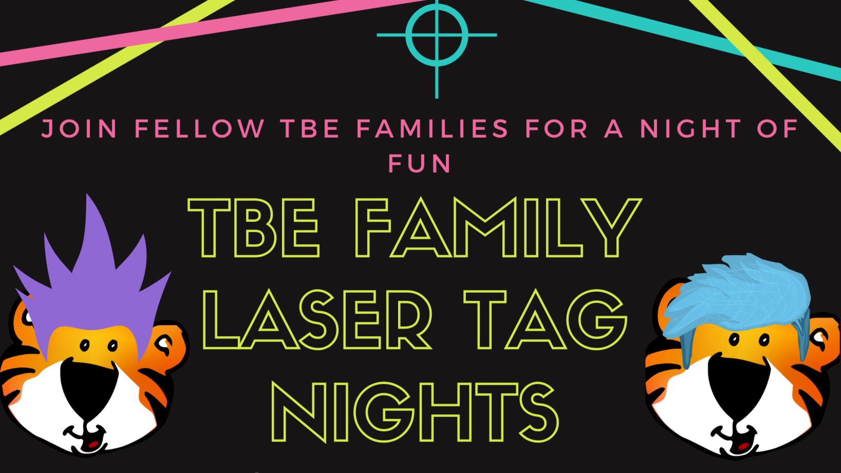 2025 Family Laser Tag Night Wednesday, January 15th