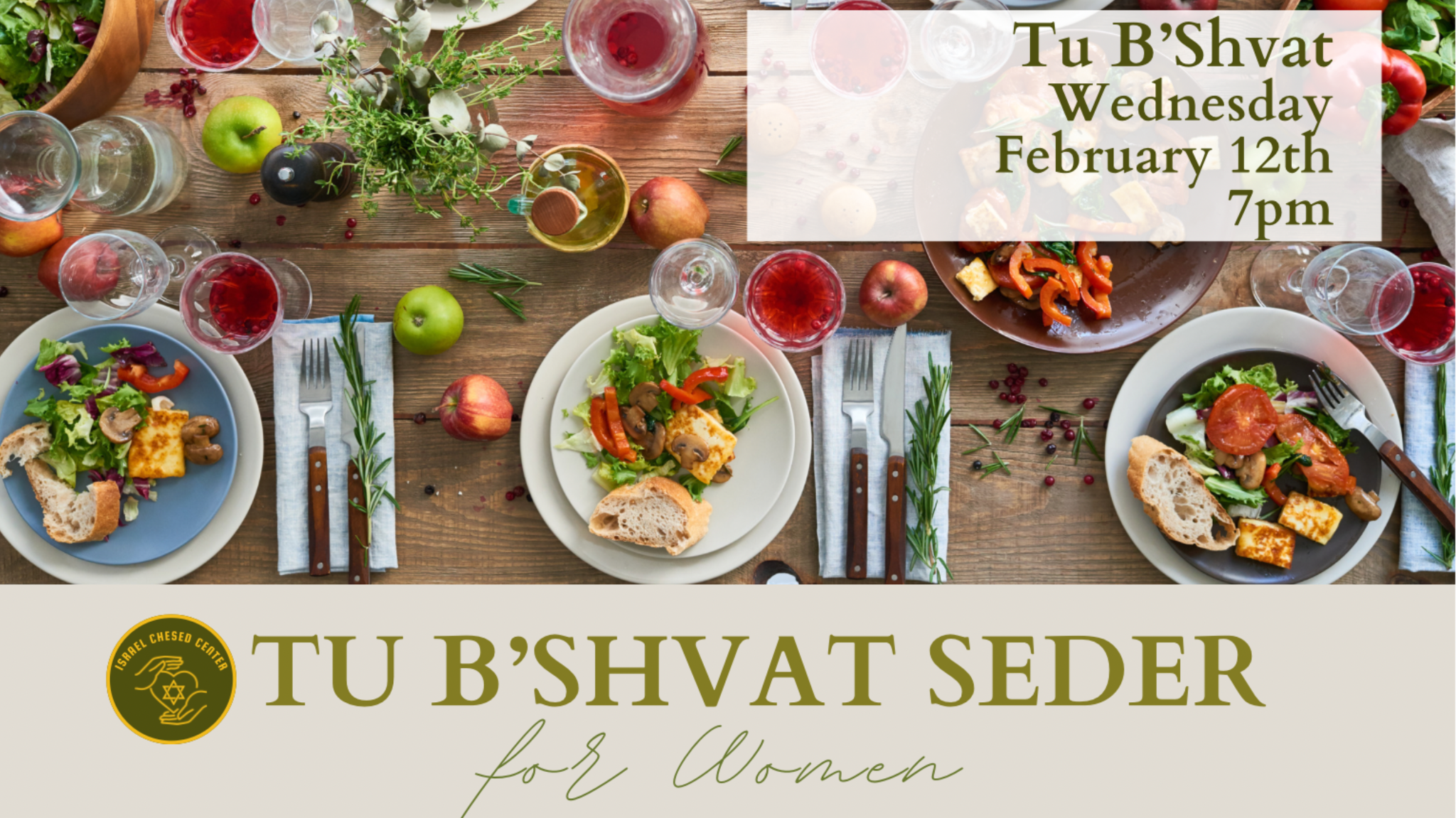 Women's Tu B'Shvat Seder
