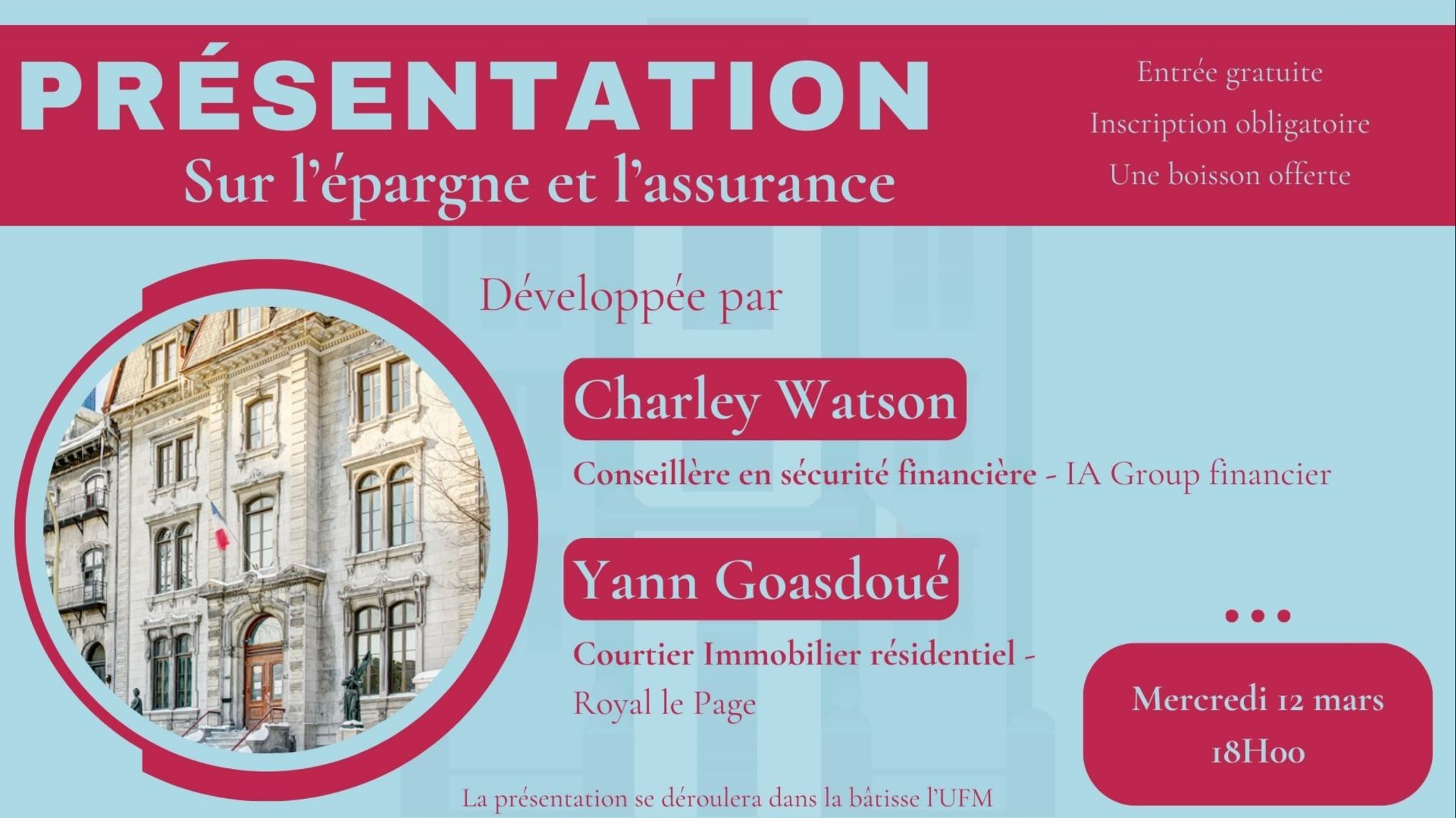 Présentation sur l'épargne et l'assurance au Québec