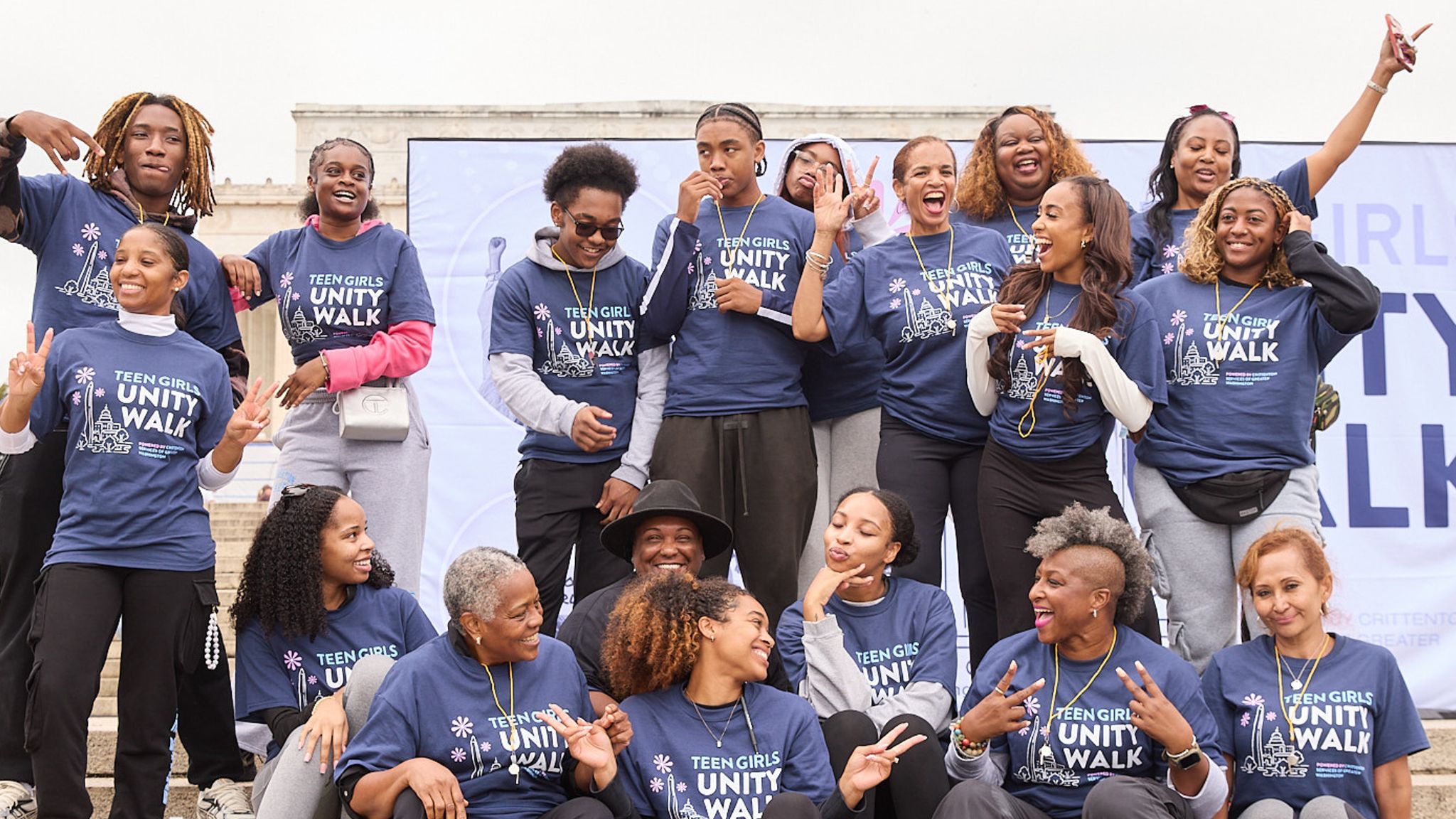 Unity For Teens Volunteer for the Teen Girls Unity Walk