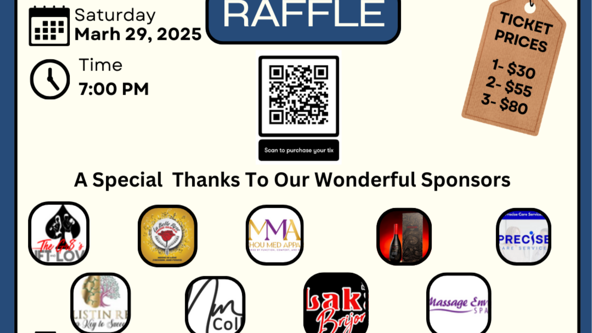 Haitian Alliance Nurses Association International Bi-Annual Raffle 2025