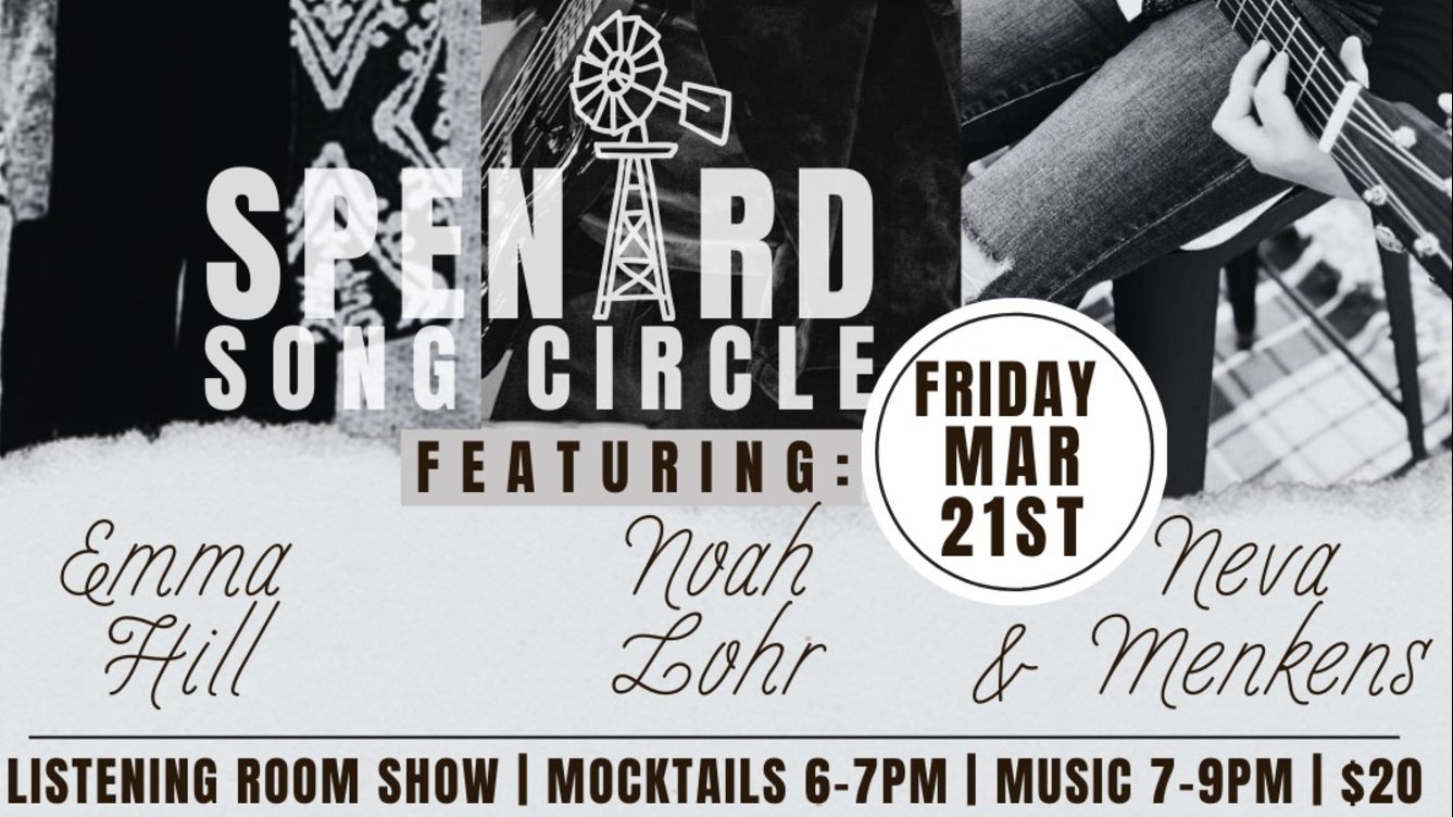 Spenard Song Circle w/Emma Hill, Noah Lohr & Neva Menkens